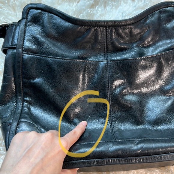 Frye black leather shoulder bag - Picture 10 of 17